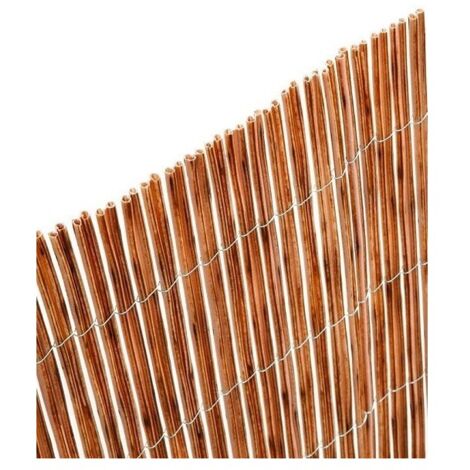 Malla de ocultación alta NATERIAL de polietileno 1x3 m cobre/marrón