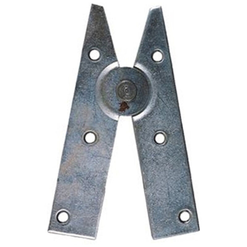 EDM - Boite de 10 charnières d'échelle galvanisées 16cm 77702243 lim