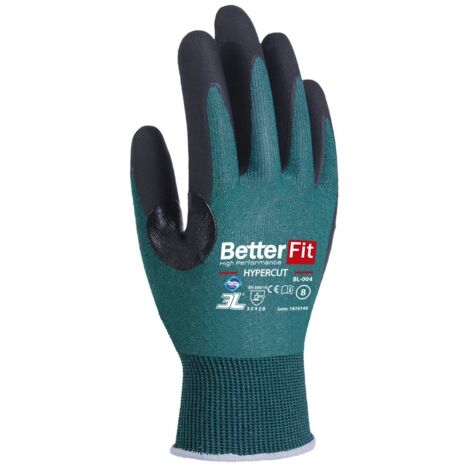 Caja 100 Guantes de nitrilo desechable 3L - talla L 10 unidades