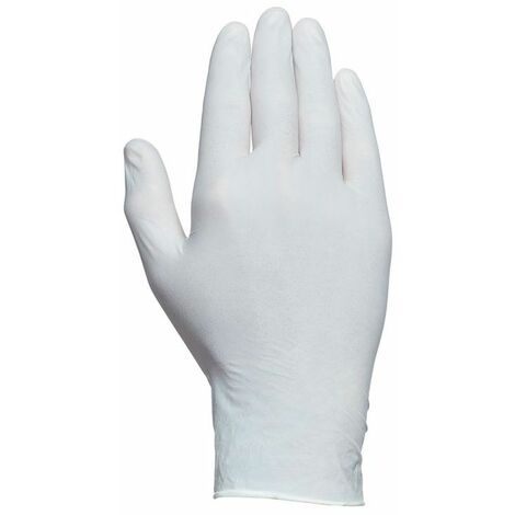 Guantes de látex blanco con polvo SANTEX (caja 100 unidades)