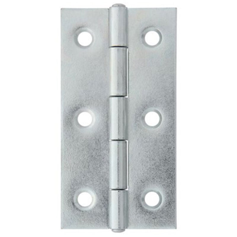 EDM - Boîte de 24 charnières 5005 2.5 60x35mm galvanisées