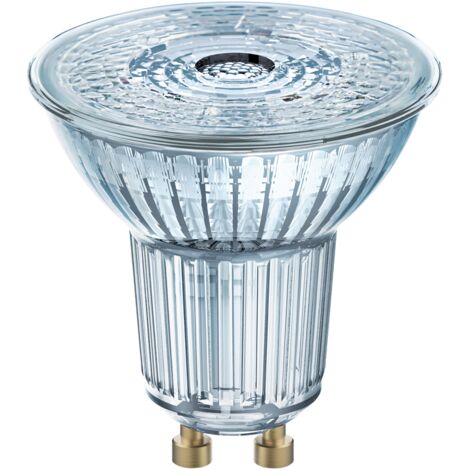 CAJA 5 BOMBILLAS LED REFLECTORAS GU10 4.3W CALIDA 36º OSRAM