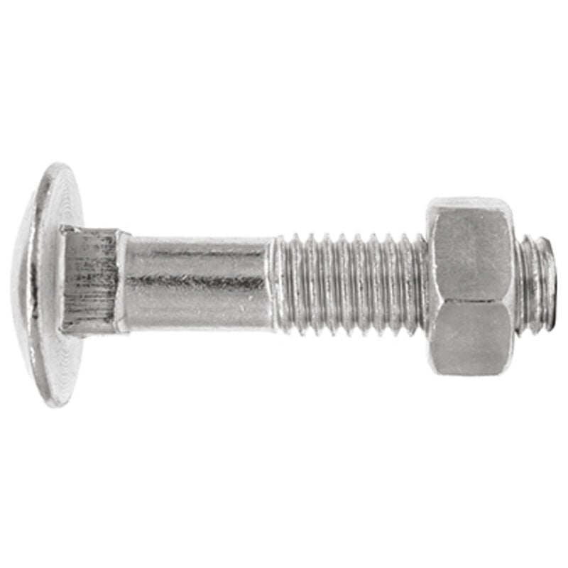 Boite de 50 vis m10x70mm din 603 zinguées