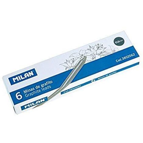 CAJA 6 MINAS DE GRAFITO 5.2MM MILAN 3802062