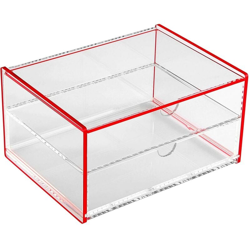

Bh Design - CAJA ACRILICA DOBLE ROJA