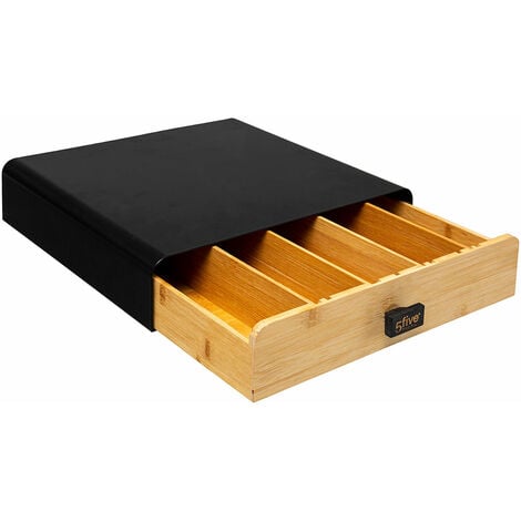 CAJA ALMACENAMIENTO TODO TIPO CAPSULAS COL.'NOIR KITCHEN'