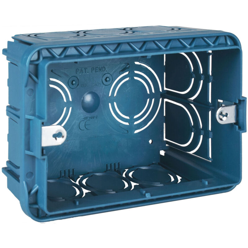 

Caja de empotrar elementos tipo americano 110x73x71mm. ( 24CH/6) - Solera