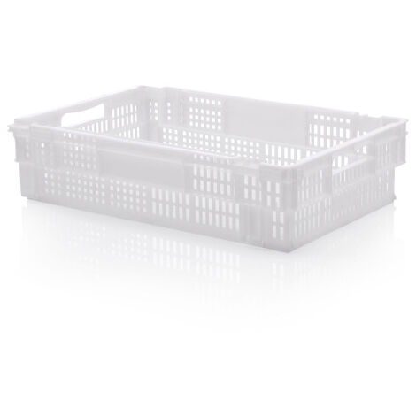 Caja apilable semiencajable 21 Litros 600x 400 x 200 mm FAMESA - DENOX
