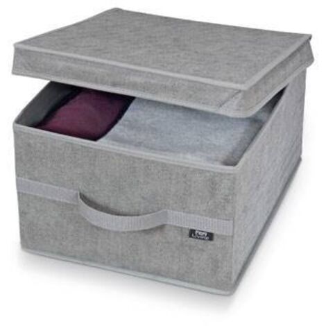Caja armario Domopak gris 38x50x24 cm