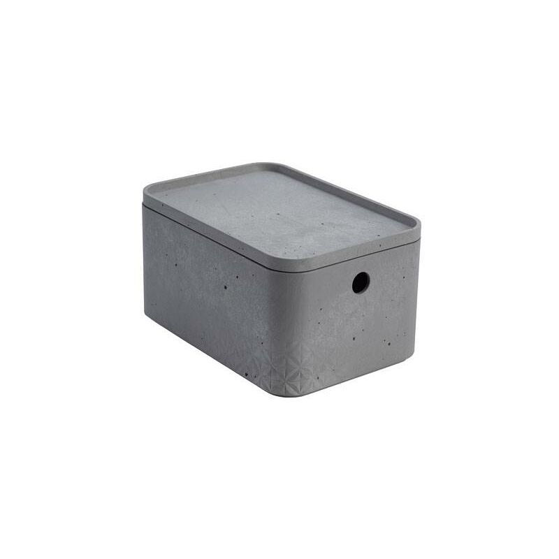 

Caja de ordenación Beton Rectangular 4L Gris Cemento - Curver