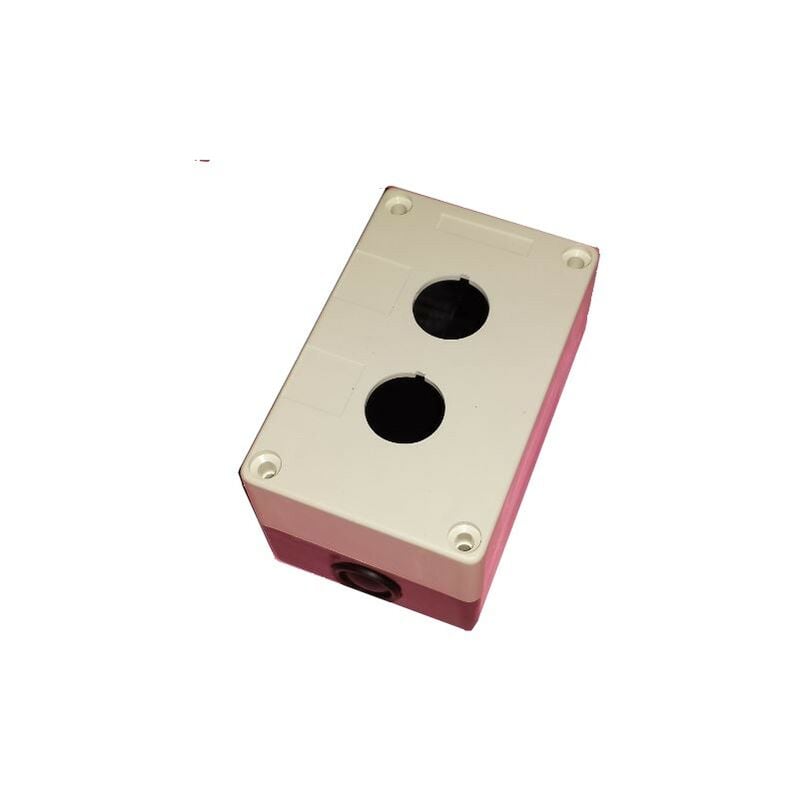

Caja botonera 2 elementos diámetro 22 plástico