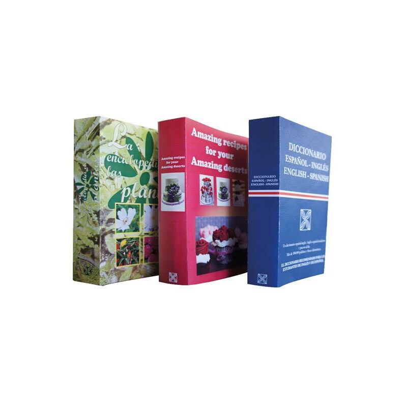

Contenedor secreto caja libro - BTV