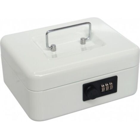 CAJA CAUDALES COMBINACION LOCK 20 X 16 X 9 BLANCA - BTV