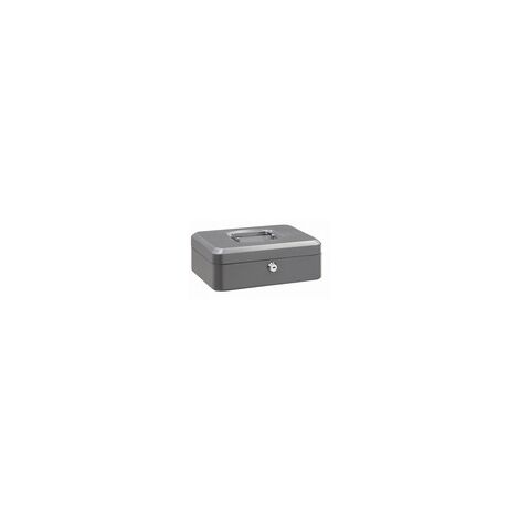 CAJA CAUDALES GRIS - 25X18X9CM