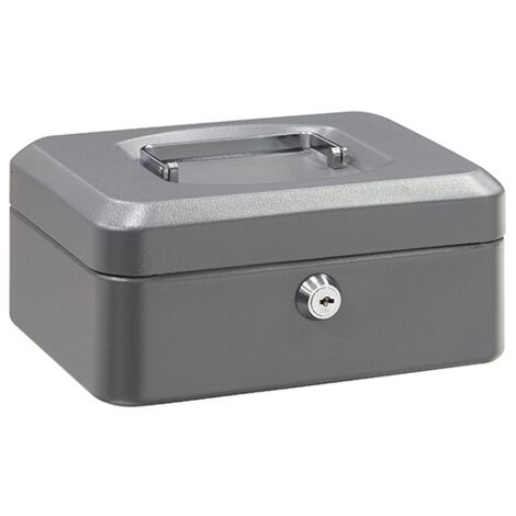 CAJA CAUDALES GRIS - 30X24X9CM