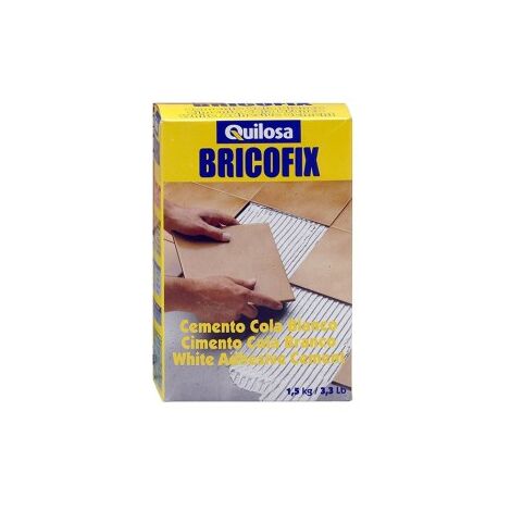 Bricofix Cemento Cola Blanco Caja 1,5 Kg
