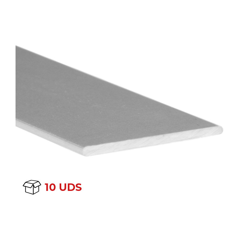 

Perfil Plano | Fabricado en Aluminio | Acabado en Anodizado Mate | Para Proyectos de Construcción, Reformas y Bricolaje | Medidas 16*30*1010 mm |