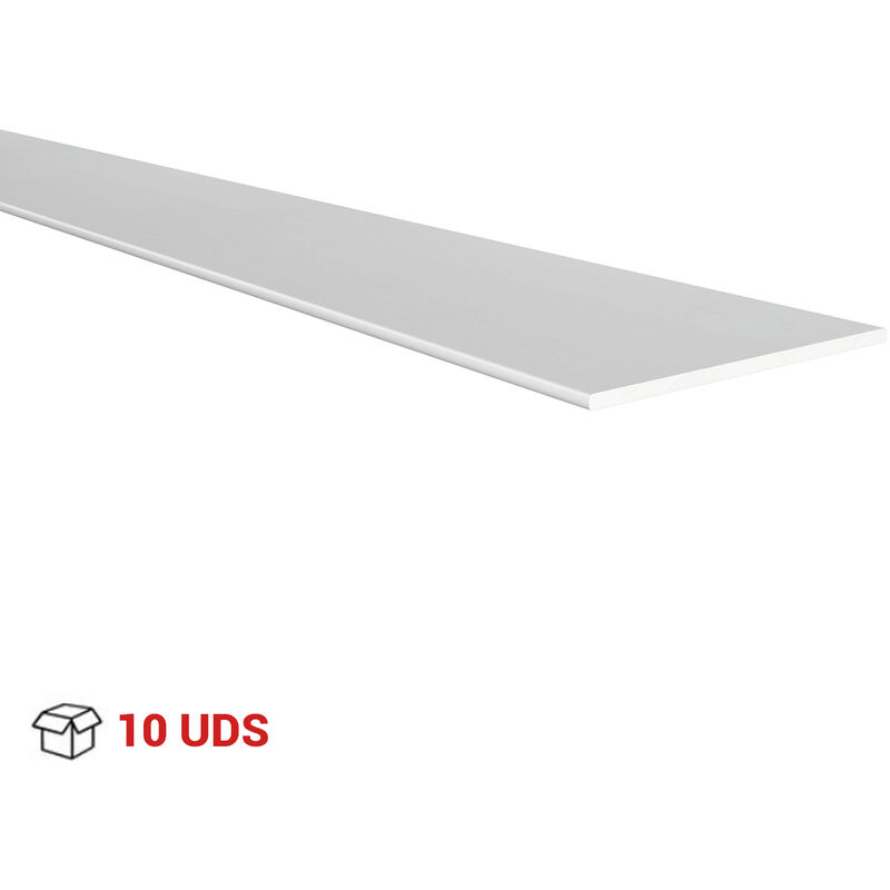

REI - Perfil Plano | Fabricado en Aluminio | Acabado en Anodizado Mate | Para Proyectos de Construcción, Reformas y Bricolaje | Medidas 40*2*1000 mm