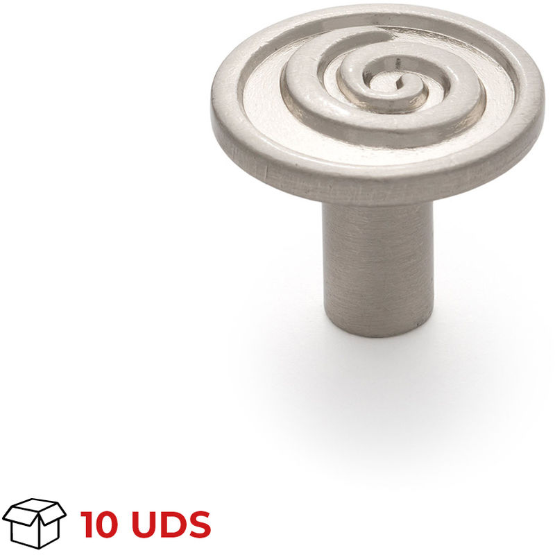

Pomo Mueble | Estilo Contemporáneo | Fabricado en Zamak | Acabado en Níquel Satinado | Medidas 134*92*80 mm | Sistema de Fijación Atornillado |