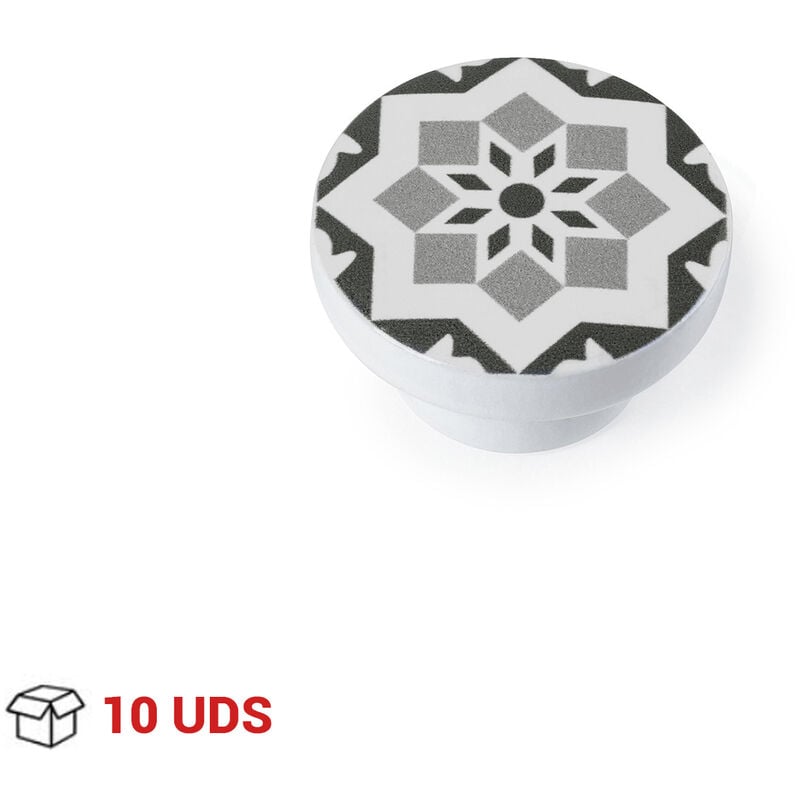 

Pomo Mueble | Estilo Decorativo | Fabricado en Haya | Acabado en Gris | Medidas 134*92*80 mm | Sistema de Fijación Atornillado | Incluye Tornillos M4