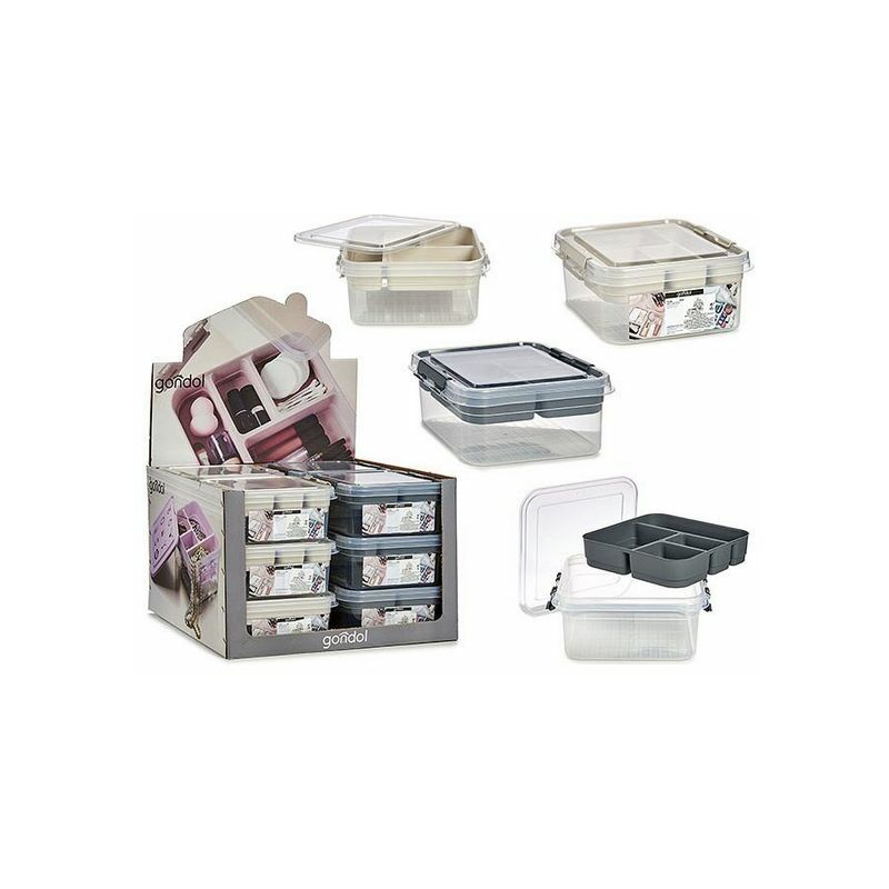 

Caja con compartimentos Con Tapa (24,5 x 11,5 x 26 cm)