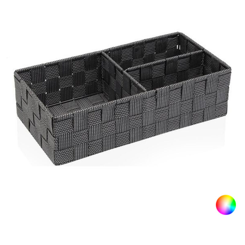 

Caja con compartimentos Textil (17 x 10 x 35 cm)