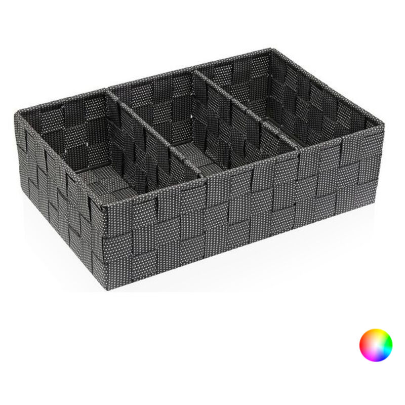 

Caja con compartimentos Textil (21 x 10 x 32 cm)