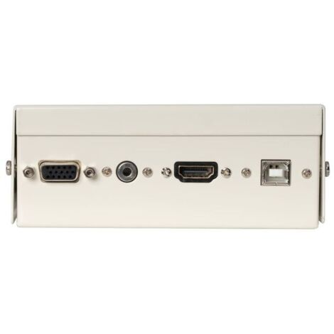 CAJA CONEXION VGA HDMI JACK USB
