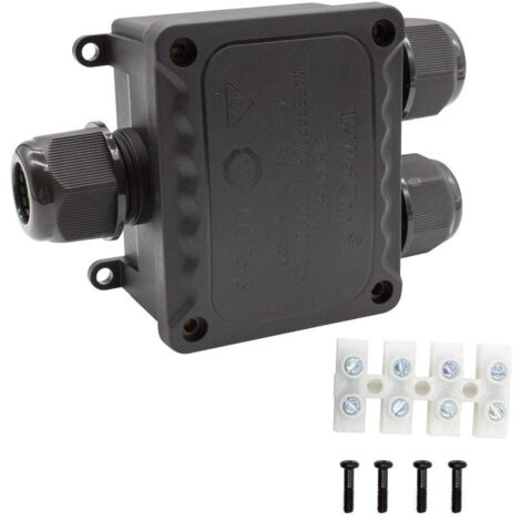 Caja Conexiones Estanca impermeable IP68 1 entrada 2 salidas en Y