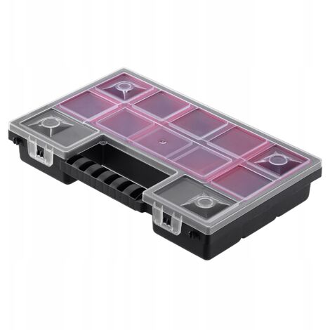 Caja contenedora organizadora de taller KADAX con 6 cajones