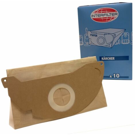 Caja de 10 bolsas de microfibra 35601521 KÄRCHER