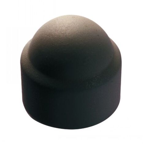 Caja de 100 tapones de tuerca hexagonal gris Ø 12mm ACTON - 8560212
