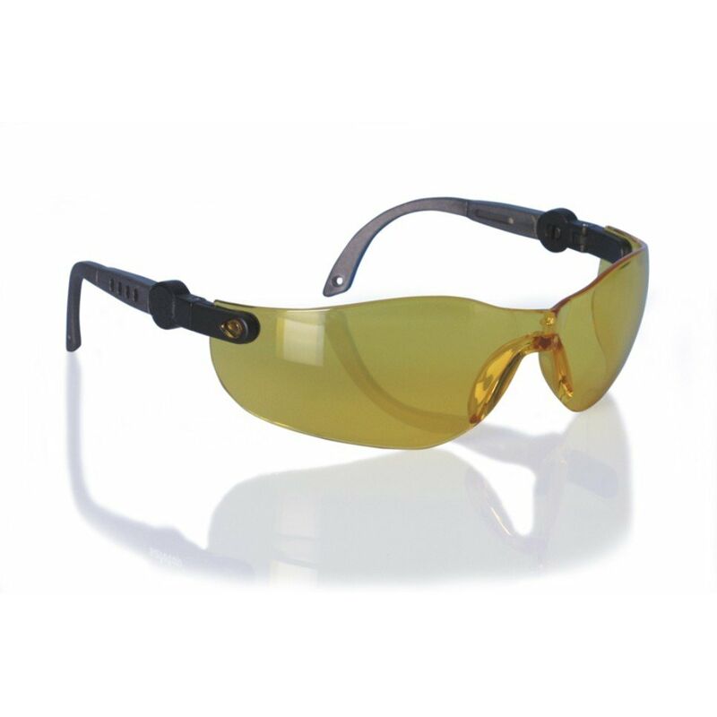 

Gafas de estilo deportivo curvadas Phaeton | Ámbar - Safetop