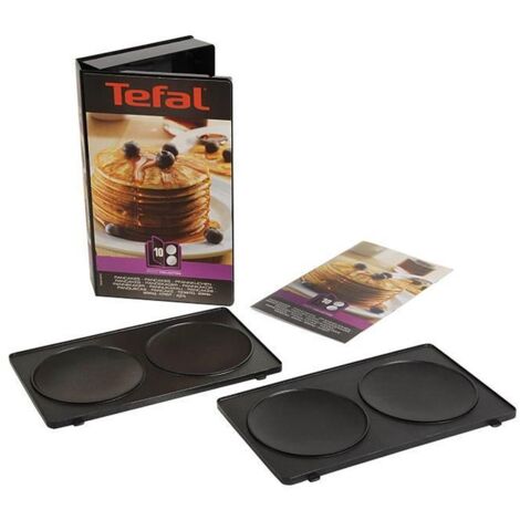 Caja de 2 platos con recetario Snack Collection para Pancake Maker TEFAL XA801012