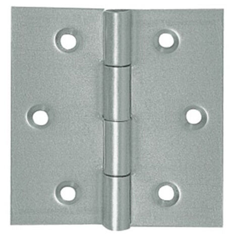 Caja de 24 bisagras modelo '553' 90x80mm de 2,4mm de grosor zincadas