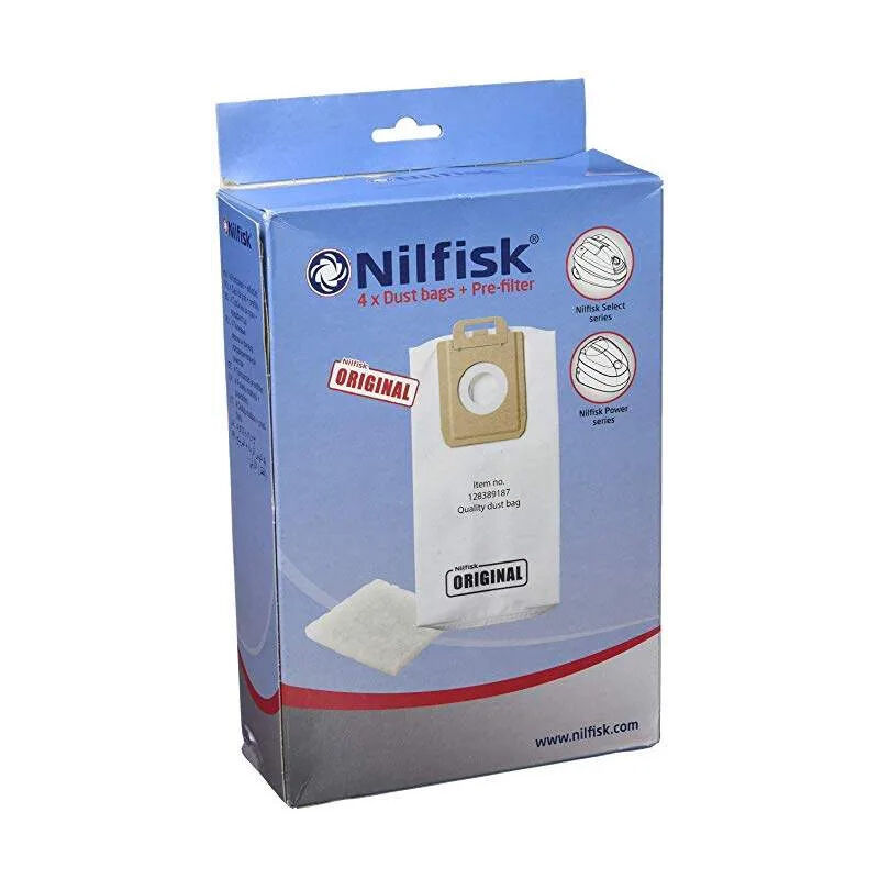 

Caja de 4 bolsas para aspiradoras SELECT y POWER - Nilfisk
