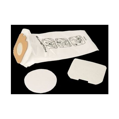 Caja de 5 bolsas papel y filtro ZR005001 ROWENTA
