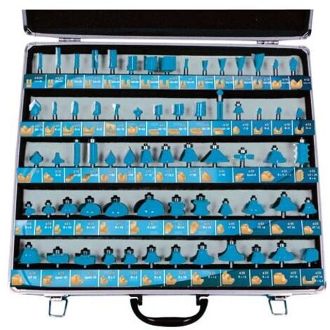 LEMAN Estuche con 66 Fresas de MD (Widia)