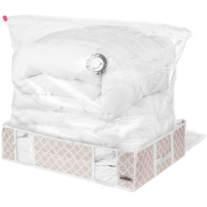 

Caja de almacenaje al vacío - Taupe