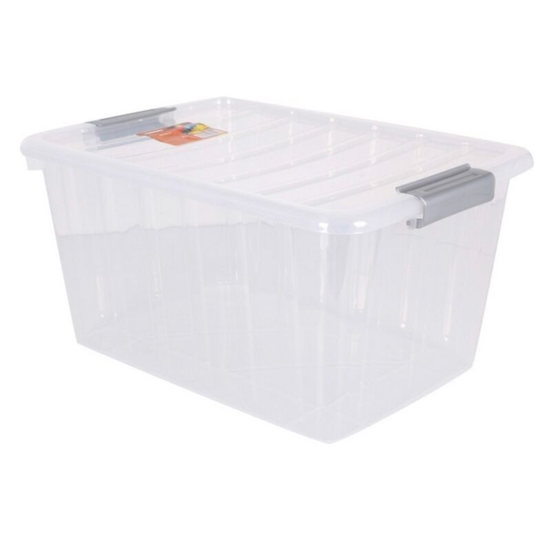 

Caja de Almacenaje con Tapa Thais 30 L Transparente