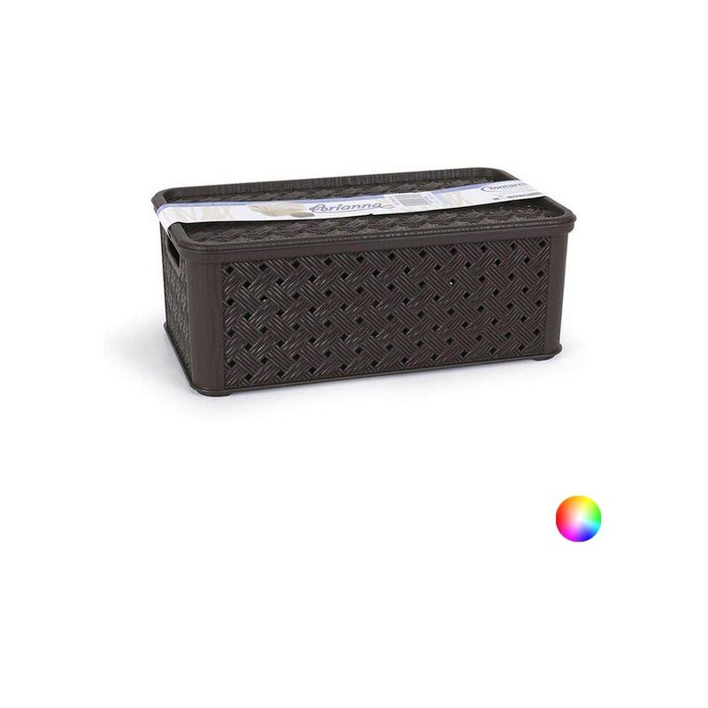 

Caja de Almacenaje con Tapa Tontarelli 4 L Plástico