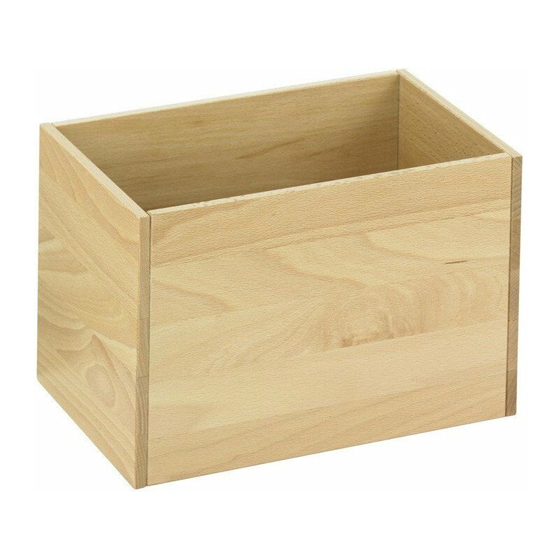 

Caja de almacenamiento de madera maciza de haya ROYAL 268 x 175 x 85 mm KEUCO