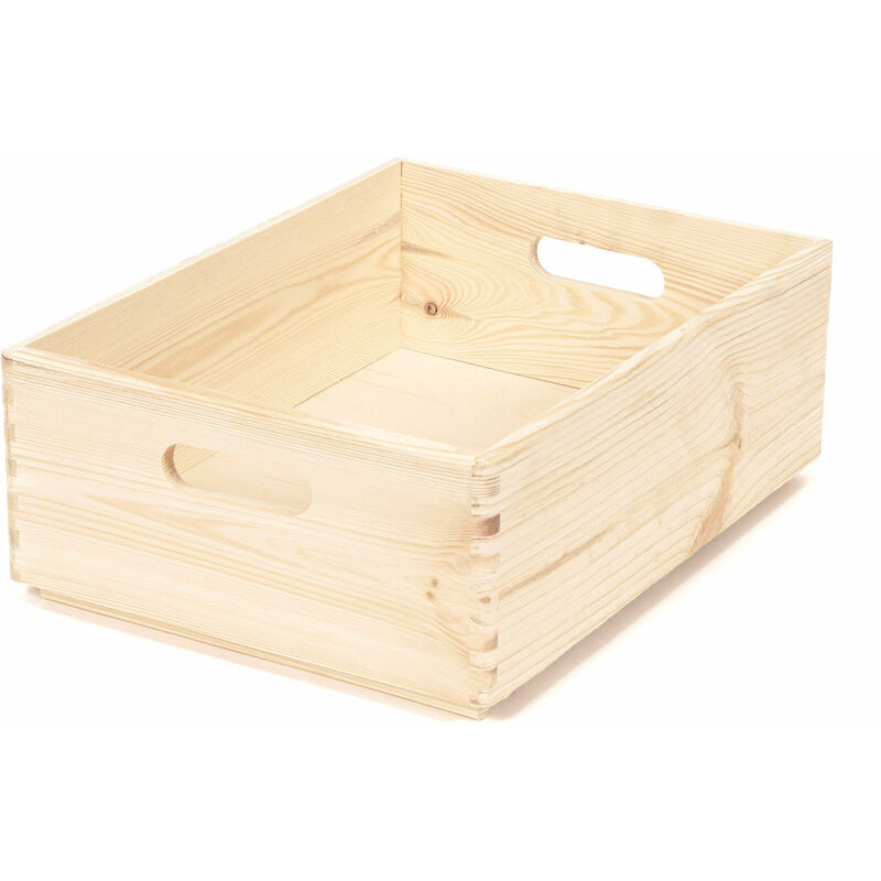 

Caja de almacenaje - Madera Natural