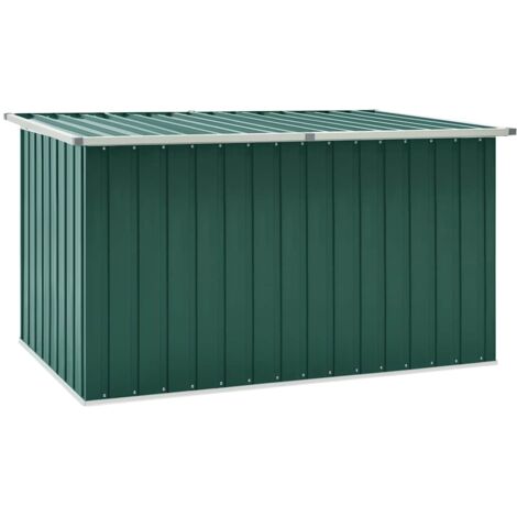 Caja de almacenaje para jardín verde 171x99x93 cm vidaXL