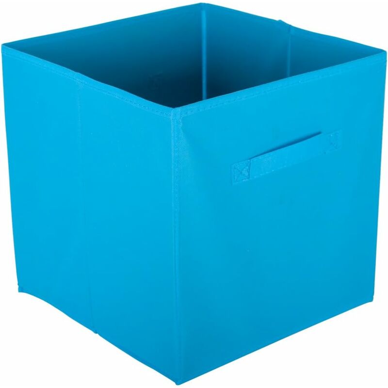 

Fornor - Caja de almacenamiento -Azul- 31x31x31cm Tela -caja de almacenamiento