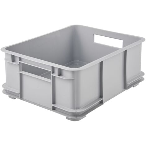 Caja de almacenamiento colección Bruno ECO, tamaño L, 43x35x17,5 cm - Gris