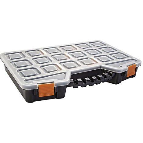 Caja de almacenamiento compartimentada WERKA PRO 18 pulgadas (42 x 29,5 x 6 cm)