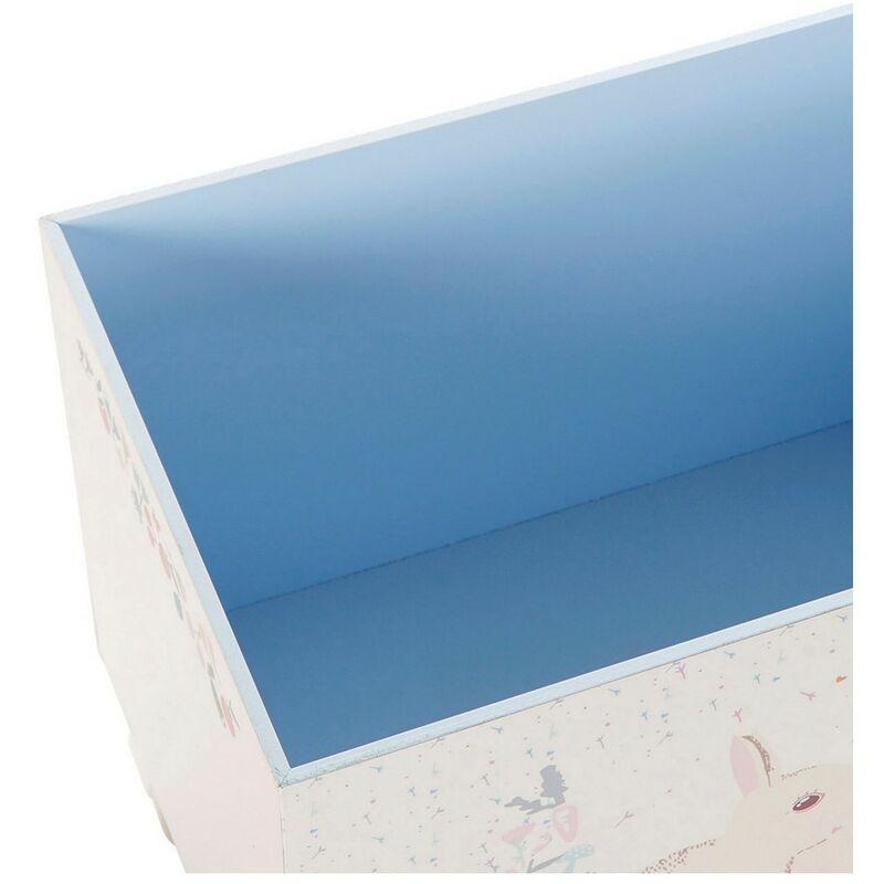 

Caja de Almacenamiento con Ruedas DKD Home Decor Madera MDF (39 x 26 x 31 cm) (2 pcs)