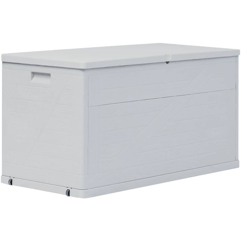 

Caja de Almacenamiento de Jardín 420 L Gris Claro - Gris - Vidaxl