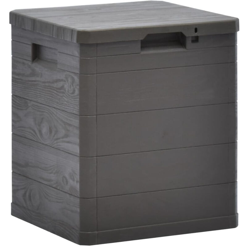 

Caja de almacenamiento de jardin 90 L marron